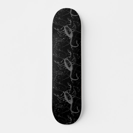 Scorpio Constellation Hevelius 1690 Engraving Persoonlijk Skateboard (Voorkant)