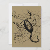 Scorpio Constellation Hevelius 1690 okt. 23 - nov. (Voorkant)