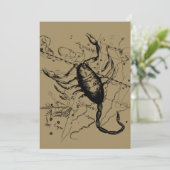 Scorpio Constellation Hevelius 1690 okt. 23 - nov. (Staand voorkant)