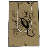 Scorpio Constellation Hevelius 1690 okt. 23 - nov. Medium Cadeauzakje (Achterkant)