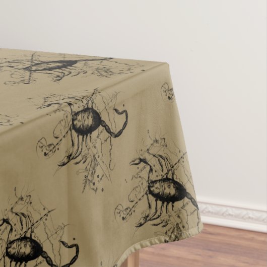 Scorpio Constellation Hevelius 1690 okt. 23 - nov. Tafelkleed (Voorbeeld)