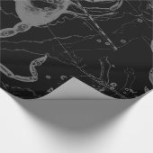 Scorpio Constellation Hevelius 1690  zwart Cadeaupapier (Hoek)