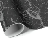 Scorpio Constellation Hevelius 1690  zwart Cadeaupapier (Rol Hoek)