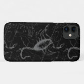 Scorpio Constellation Hevelius circa 1690 op Black Case-Mate iPhone Case (Achterkant (horizontaal))