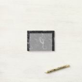 Scorpio Constellation Hevelius circa 1690 op Black Post-it® Notes (Op bureau)