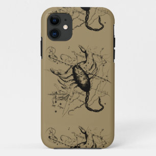 Scorpio Constellation Hevelius circa 1690 Vintage Case-Mate iPhone Case