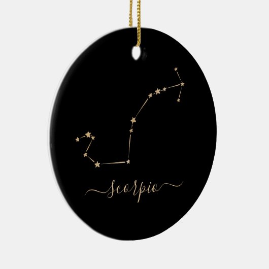 Scorpio Constellation keramisch siergoed Ornament (Rechts)