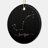 Scorpio Constellation keramisch siergoed Ornament (Links)