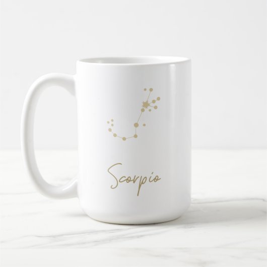 Scorpio Constellation Zodiac Koffiemok (Links)