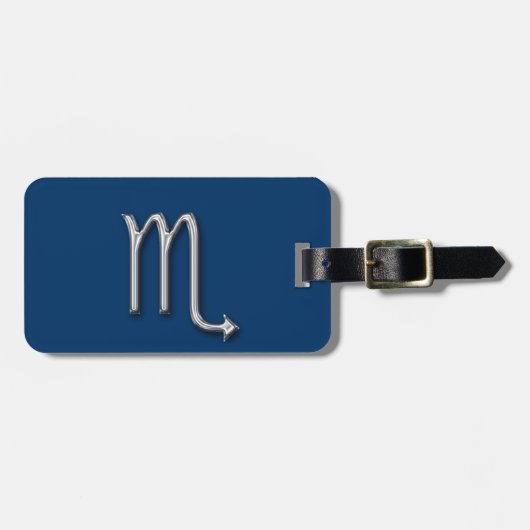 Scorpio de Scorpion-Personaliseren Bagagelabel (Voorkant horizontaal)