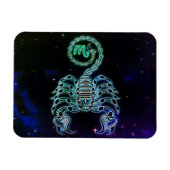 scorpio de scorpion zodiac magnet magneet (Horizontaal)