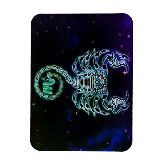 scorpio de scorpion zodiac magnet magneet (Verticaal)