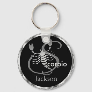 Scorpio ♏ de Scorpion - Zodiac Sign Sleutelhanger