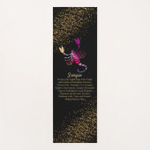 Scorpio de Scorpion - Zodiac Sign Yogamat (Voorkant)