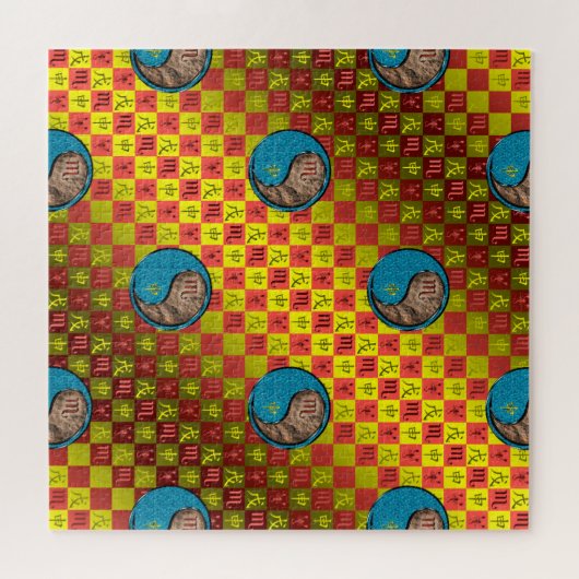 Scorpio & Earth Monkey Legpuzzel (Horizontaal)