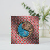 Scorpio & Earth Rabbit Kaart (Staand voorkant)