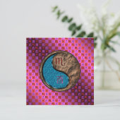 Scorpio & Earth Rooster Kaart (Staand voorkant)