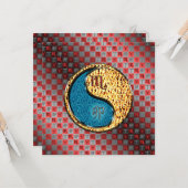 Scorpio & Fire Rabbit Kaart (Voorkant / Achterkant in situ)