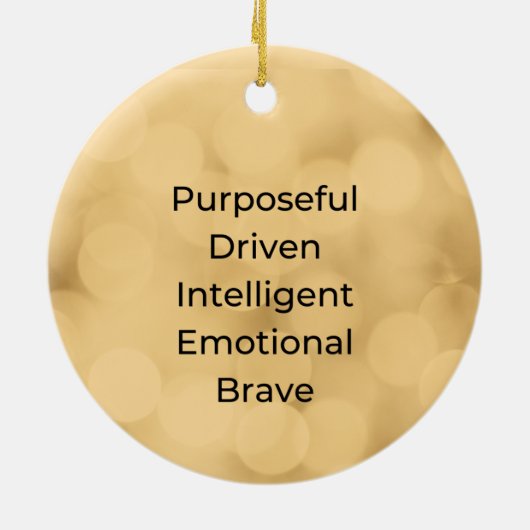 Scorpio  geïnspireerde kerstversiering keramisch ornament (Achterkant)