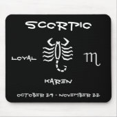 Scorpio Gepersonaliseerd Muismat (Voorkant)