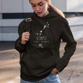 Scorpio | Gepersonaliseerde Zodiac Constellation H Hoodie