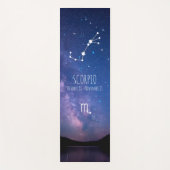 Scorpio | Gepersonaliseerde zodische astrologie Yo Yogamat (Voorkant)