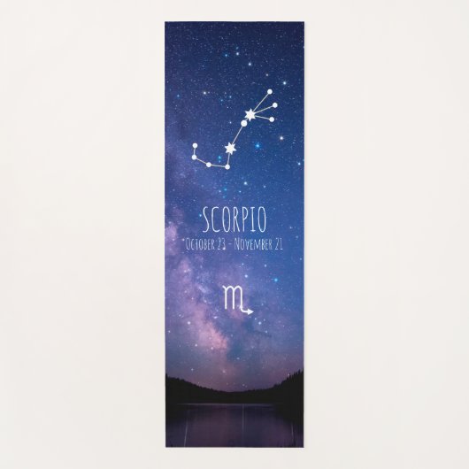 Scorpio | Gepersonaliseerde zodische astrologie Yo Yogamat (Voorkant)