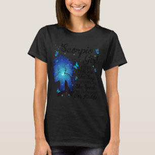 Scorpio Girl Birthday Cadeaus voor vrouwen T-shirt