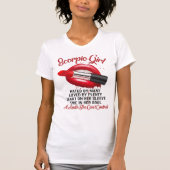 Scorpio Girl T-shirt (Voorkant)
