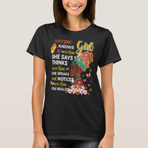 Scorpio Girl weet meer dan ze zegt: 'Birthday Gir' T-shirt