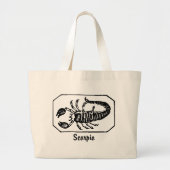 Scorpio Grote Tote Bag (Voorkant)