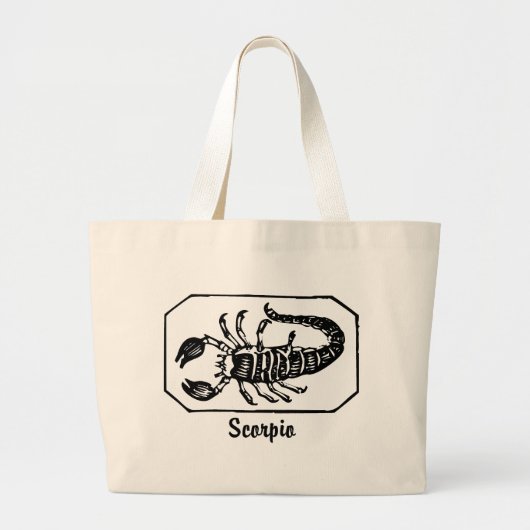 Scorpio Grote Tote Bag (Voorkant)