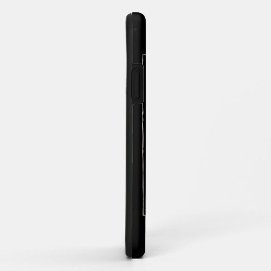 Scorpio hammered zilver gestileerde astrologiesste Case-Mate iPhone case (Achterkant/rechts)