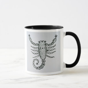 Scorpio (het Scorpion) een illustratie uit het P Mok