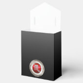 Scorpio - Het Scorpion Zodiac-teken Bedankdoosjes (Geopend)