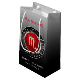 Scorpio - Het symbool van de Horoscoop van de Scor Klein Cadeauzakje