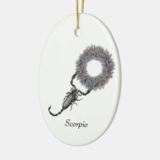 Scorpio Holiday Ornament (Links)