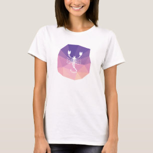Scorpio horoscoop moderne roze t-shirt