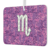 Scorpio Horoscope-aanmelding met roze digitale cam Luchtverfrisser (Links)