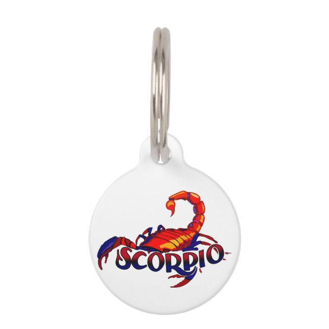 Scorpio Huisdierpenning (Voorkant)