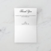 Scorpio Impressionistische schilderstijl & goud Bedankkaart (Binnen)