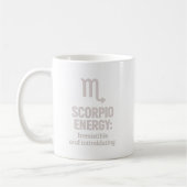 Scorpio Irresistible and Intimidating Mug Koffiemok (Links)
