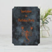 Scorpio Kaart (Staand voorkant)