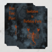 Scorpio Kaart (Voorkant / Achterkant)