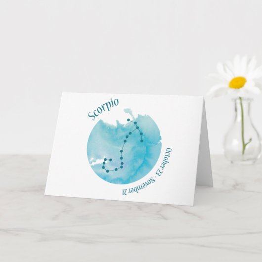 Scorpio Kaart (Kleine Plant)