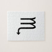 Scorpio Legpuzzel (Horizontaal)