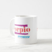 Scorpio LtRoze Koffiemok (Voorkant links)