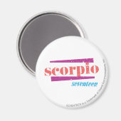 Scorpio LtRoze Magneet (Voorkant / Achterkant)