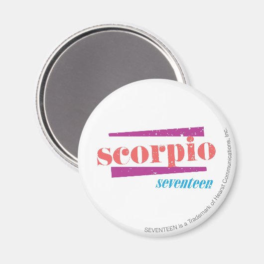 Scorpio LtRoze Magneet (Voorkant / Achterkant)