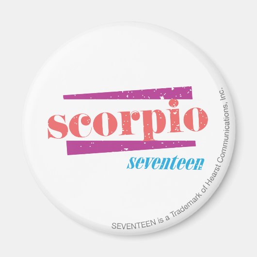 Scorpio LtRoze Magneet (Voorkant)